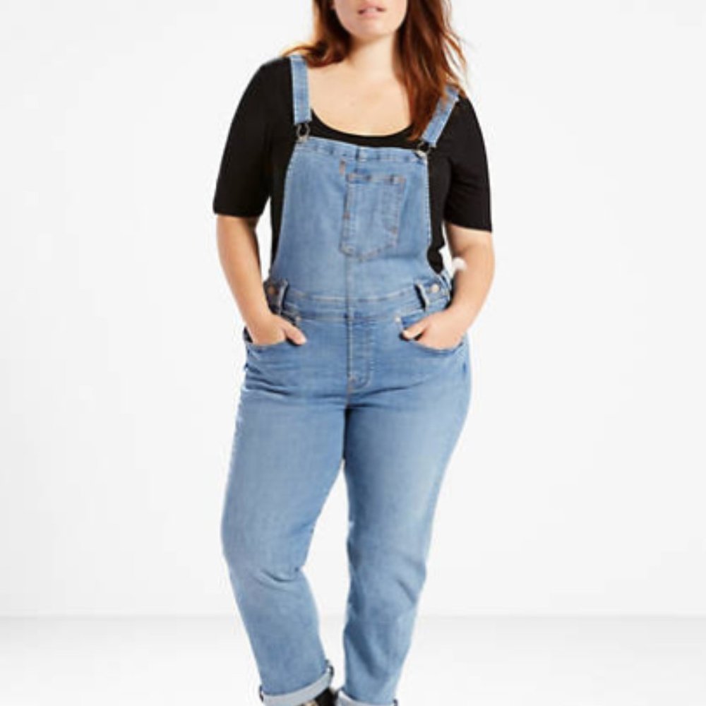 Levi's‎ Jumpsuit Blue Overalls Denim Jeans Size 20W
